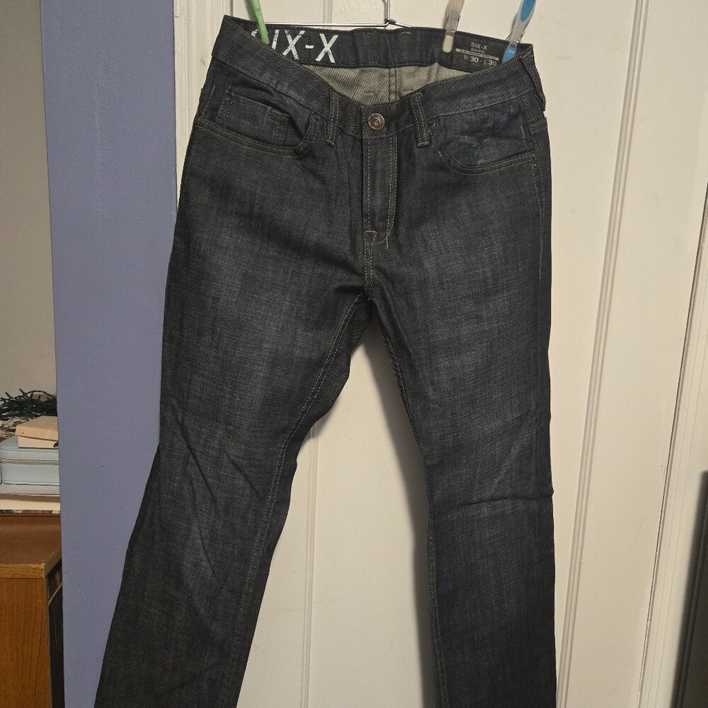 SIX-X Basic Mens Jeans  Size 30x30